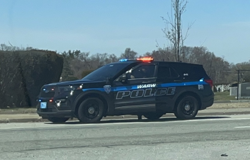 Additional photo  of Warwick Police
                    Cruiser P-11, a 2021 Ford Police Interceptor Utility                     taken by @riemergencyvehicles