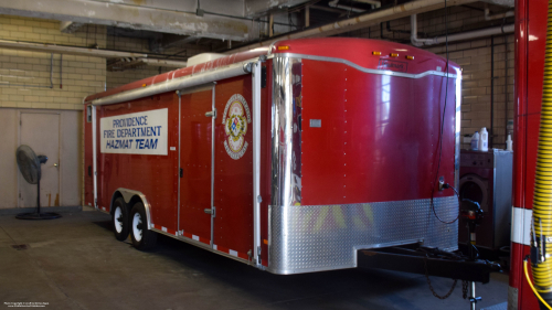 Additional photo  of Providence Fire
                    HazMat Trailer, a 1990-2012 Haulmark Trailer                     taken by Kieran Egan