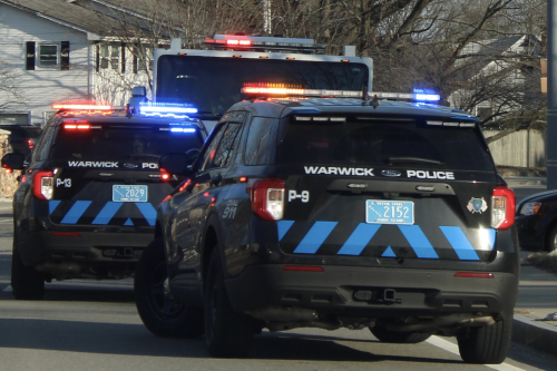 Additional photo  of Warwick Police
                    Cruiser P-9, a 2022 Ford Police Interceptor Utility                     taken by @riemergencyvehicles