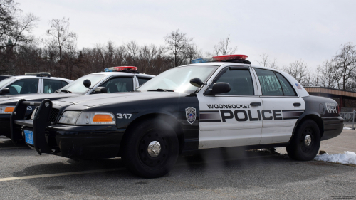 Additional photo  of Woonsocket Police
                    Cruiser 317, a 2006-2008 Ford Crown Victoria Police Interceptor                     taken by Kieran Egan