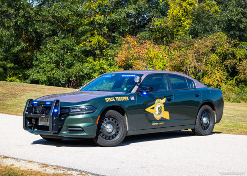 Additional photo  of New Hampshire State Police
                    Cruiser 414, a 2021 Dodge Charger                     taken by Kieran Egan