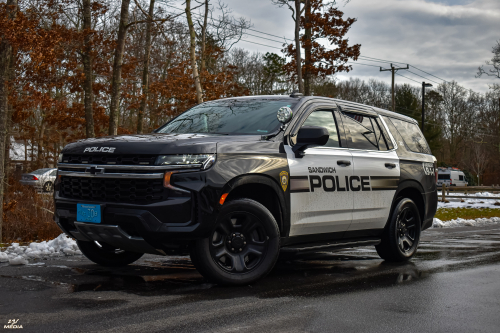 Additional photo  of Sandwich Police
                    Cruiser 30, a 2021 Chevrolet Tahoe                     taken by Kieran Egan