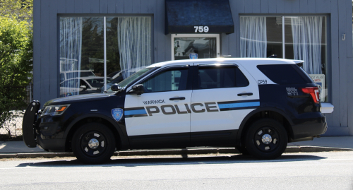 Additional photo  of Warwick Police
                    Cruiser CP-59, a 2017 Ford Police Interceptor Utility                     taken by @riemergencyvehicles