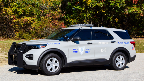 Additional photo  of Rhode Island State Police
                    Cruiser 133, a 2020 Ford Police Interceptor Utility                     taken by Kieran Egan