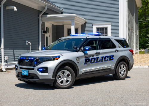 Additional photo  of Sudbury Police
                    Car 5, a 2023 Ford Police Interceptor Utility                     taken by Kieran Egan