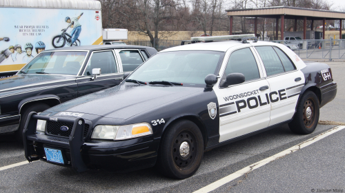 Additional photo  of Woonsocket Police
                    Cruiser 314, a 2009-2011 Ford Crown Victoria Police Interceptor                     taken by Kieran Egan