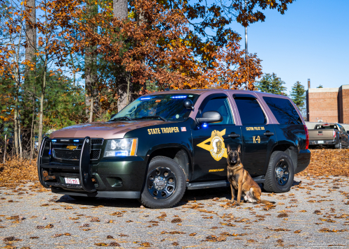Additional photo  of New Hampshire State Police
                    Cruiser 731, a 2013 Chevrolet Tahoe                     taken by Kieran Egan