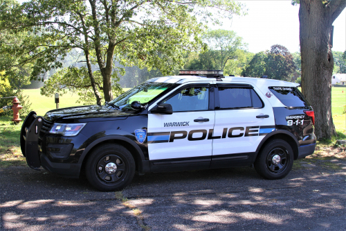 Additional photo  of Warwick Police
                    Cruiser T-34, a 2016 Ford Police Interceptor Utility                     taken by @riemergencyvehicles