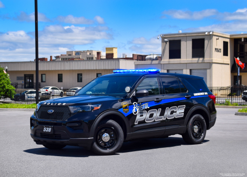 Additional photo  of Bristol Police
                    Cruiser 538, a 2022 Ford Police Interceptor Utility                     taken by Kieran Egan