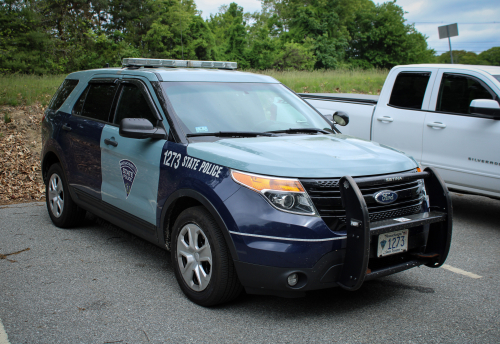Additional photo  of Massachusetts State Police
                    Cruiser 1273, a 2015 Ford Police Interceptor Utility                     taken by Kieran Egan