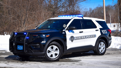 Additional photo  of Auburn Police
                    Car 43, a 2020 Ford Police Interceptor Utility                     taken by Kieran Egan