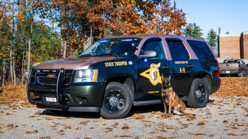 Additional photo  of New Hampshire State Police
                    Cruiser 731, a 2013 Chevrolet Tahoe                     taken by Kieran Egan
