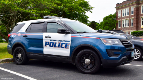 Additional photo  of North Attleborough Police
                    Cruiser 32, a 2016-2019 Ford Police Interceptor Utility                     taken by Kieran Egan