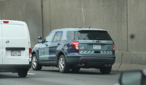 Additional photo  of Massachusetts State Police
                    Cruiser 1400, a 2014 Ford Police Interceptor Utility                     taken by @riemergencyvehicles