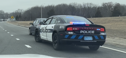 Additional photo  of Warwick Police
                    Cruiser CP-58, a 2014 Dodge Charger                     taken by @riemergencyvehicles