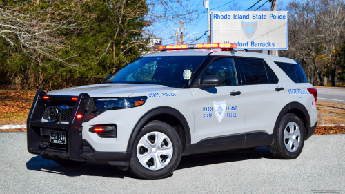 Additional photo  of Rhode Island State Police
                    Cruiser 244, a 2020 Ford Police Interceptor Utility                     taken by Jamian Malo