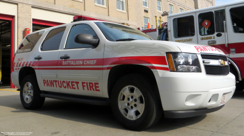 Additional photo  of Pawtucket Fire
                    Battalion Chief, a 2013 Chevrolet Tahoe                     taken by Kieran Egan