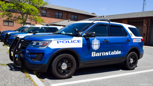 Additional photo  of Barnstable Police
                    E-230, a 2016-2019 Ford Police Interceptor Utility                     taken by Kieran Egan