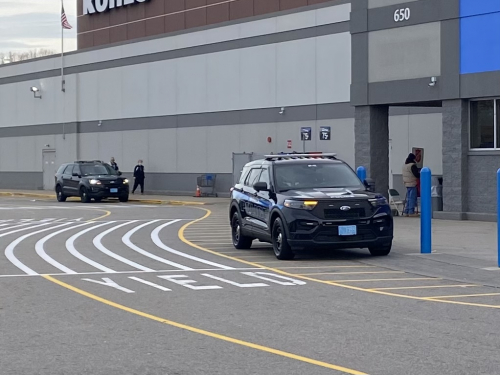 Additional photo  of Warwick Police
                    Cruiser P-11, a 2021 Ford Police Interceptor Utility                     taken by Kieran Egan