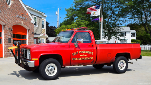 Additional photo  of East Providence Fire
                    Utility 3, a 1987 GMC Sierra                     taken by Kieran Egan