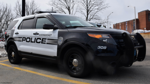 Additional photo  of Woonsocket Police
                    Cruiser 308, a 2013-2015 Ford Police Interceptor Utility                     taken by Kieran Egan