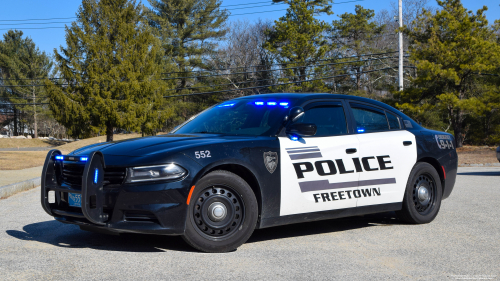 Additional photo  of Freetown Police
                    Cruiser 552, a 2016 Dodge Charger                     taken by Kieran Egan