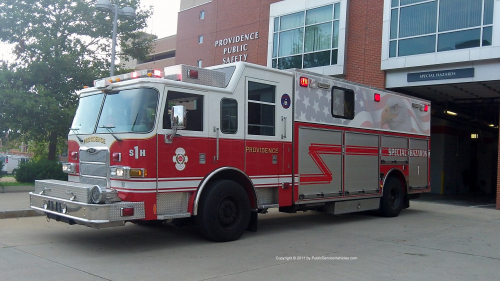 Additional photo  of Providence Fire
                    Special Hazards 1, a 2004 Pierce Arrow XT                     taken by Kieran Egan