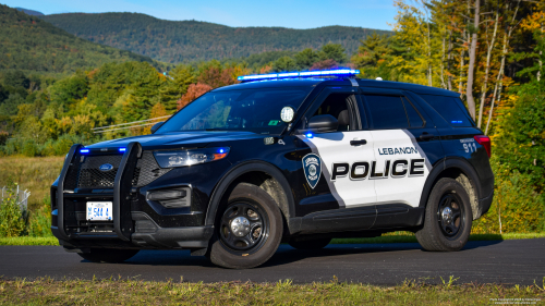 Additional photo  of Lebanon Police
                    Car 4, a 2021 Ford Police Interceptor Utility                     taken by Kieran Egan
