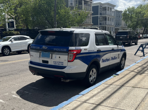 Additional photo  of Boston Police
                    Cruiser 5544, a 2015 Ford Police Interceptor Utility                     taken by @riemergencyvehicles