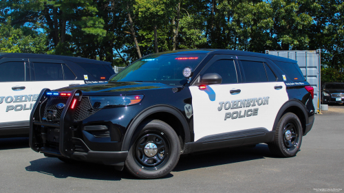 Additional photo  of Johnston Police
                    Cruiser 538, a 2021 Ford Police Interceptor Utility                     taken by Kieran Egan