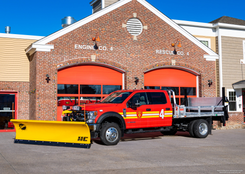 Additional photo  of East Providence Fire
                    Utility 4, a 2022 Ford F-550 XLT Crew Cab                     taken by Kieran Egan