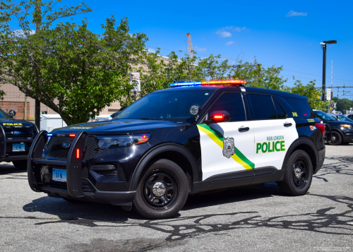 Additional photo  of New London Police
                    Car 34, a 2020-2022 Ford Police Interceptor Utility                     taken by Kieran Egan