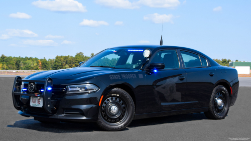 Additional photo  of New Hampshire State Police
                    Cruiser 82, a 2018 Dodge Charger                     taken by Kieran Egan