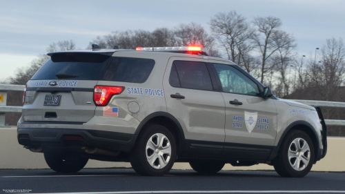 Additional photo  of Rhode Island State Police
                    Cruiser 128, a 2018 Ford Police Interceptor Utility                     taken by Kieran Egan