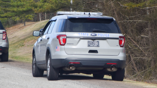 Additional photo  of Rhode Island State Police
                    Cruiser 200, a 2017 Ford Police Interceptor Utility                     taken by Kieran Egan