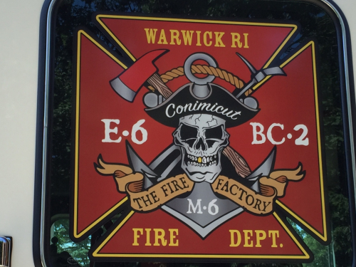 Additional photo  of Warwick Fire
                    Engine 6, a 2012 Pierce Velocity                     taken by Kieran Egan