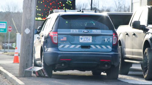 Additional photo  of Massachusetts State Police
                    Cruiser 1356, a 2015 Ford Police Interceptor Utility                     taken by Kieran Egan