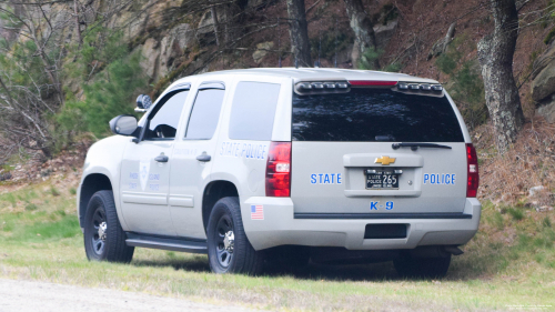 Additional photo  of Rhode Island State Police
                    Cruiser 265, a 2013 Chevrolet Tahoe                     taken by Kieran Egan