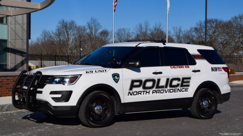 Additional photo  of North Providence Police
                    Cruiser 407, a 2019 Ford Police Interceptor Utility                     taken by Kieran Egan