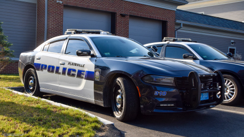 Additional photo  of Plainville Police
                    Cruiser 310, a 2015-2019 Dodge Charger                     taken by Jamian Malo