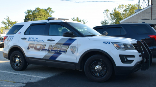 Additional photo  of North Kingstown Police
                    Cruiser 204, a 2019 Ford Police Interceptor Utility                     taken by Kieran Egan