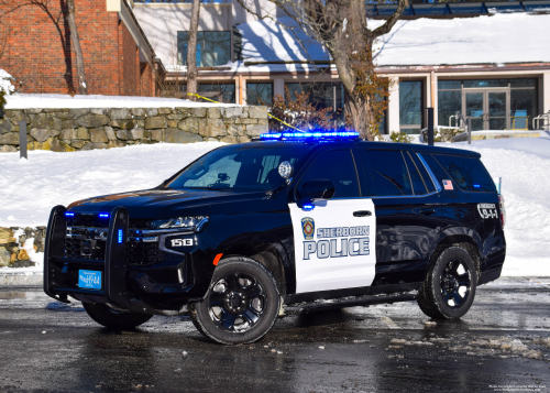 Additional photo  of Sherborn Police
                    Cruiser 1513, a 2021 Chevrolet Tahoe                     taken by Kieran Egan