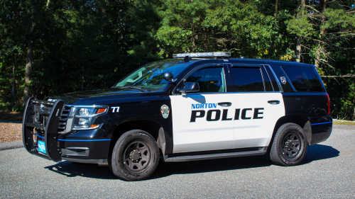 Additional photo  of Norton Police
                    Cruiser 77, a 2020 Chevrolet Tahoe                     taken by Kieran Egan