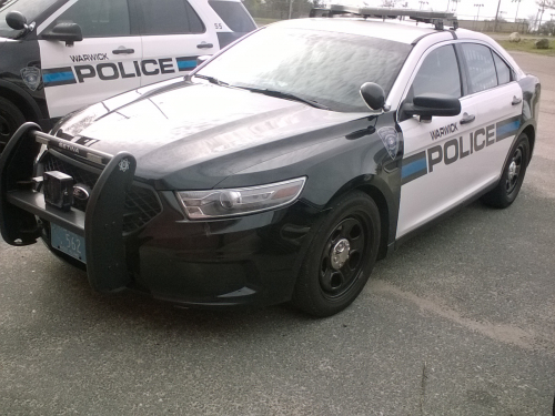 Additional photo  of Warwick Police
                    Cruiser CP-56, a 2014 Ford Police Interceptor Sedan                     taken by @riemergencyvehicles