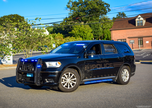 Additional photo  of Taunton Police
                    Cruiser 8894, a 2019 Dodge Durango                     taken by Kieran Egan