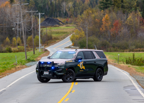 Additional photo  of New Hampshire State Police
                    Cruiser 607, a 2022 Chevrolet Tahoe                     taken by Kieran Egan