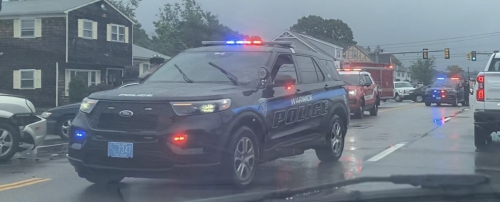 Additional photo  of Warwick Police
                    Cruiser P-5, a 2021 Ford Police Interceptor Utility                     taken by @riemergencyvehicles