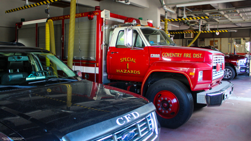 Additional photo  of Coventry Fire District
                    Special Hazards 1, a 1988 Ford F-800                     taken by Kieran Egan