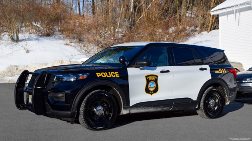 Additional photo  of Sanbornton Police
                    Car 2, a 2020 Ford Police Interceptor Utility Hybrid                     taken by Kieran Egan