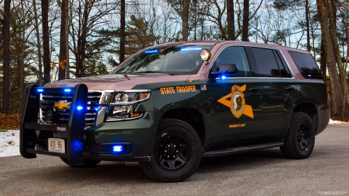 Additional photo  of New Hampshire State Police
                    Cruiser 55, a 2020 Chevrolet Tahoe                     taken by Kieran Egan